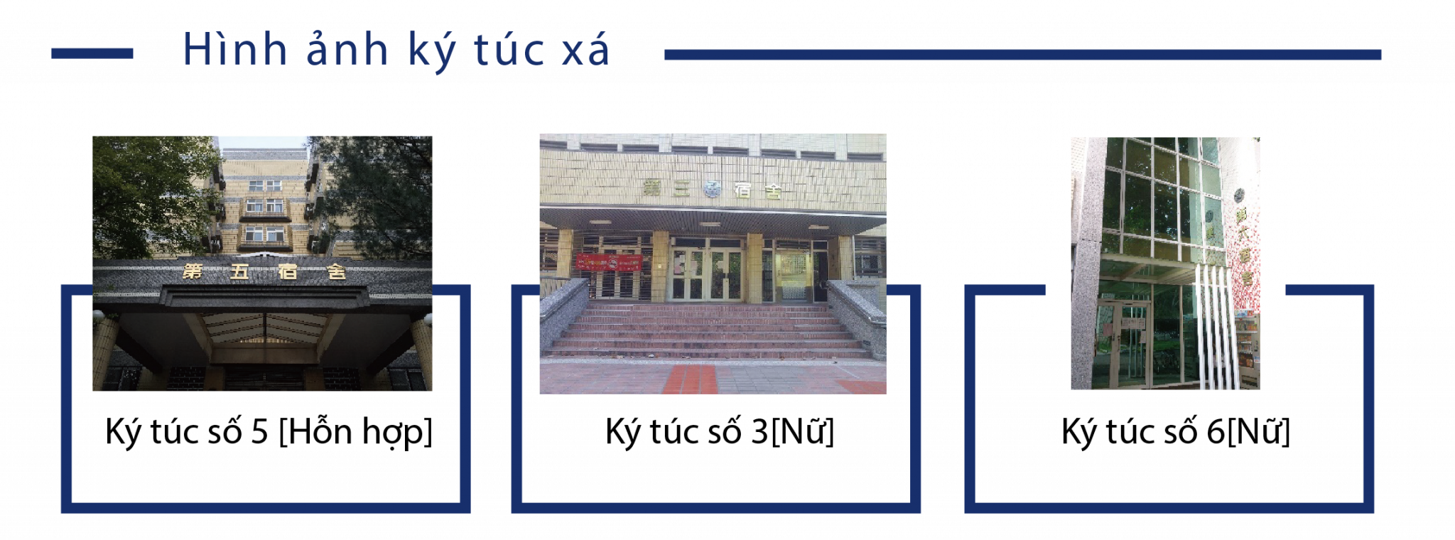 Trường Đại học Sư phạm Changhua Ký túc xá trường.Hình ảnh ký túc xá.